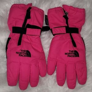 The North Face kids winter gloves